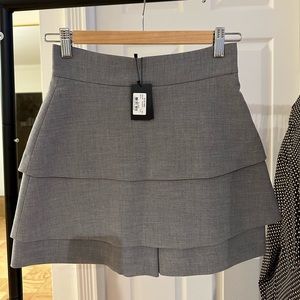 NWT Maje Trompe L’oei Skort. Size 36